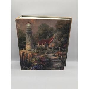 Thomas Kinkade "The Light of Peace" Photo Album Painter of Light Lighthouse